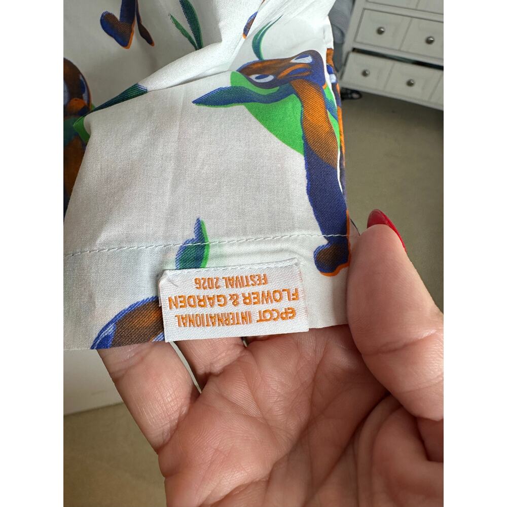 Disney Parks Epcot orange bird men’s but not dress shirt - Picture 6 of 9